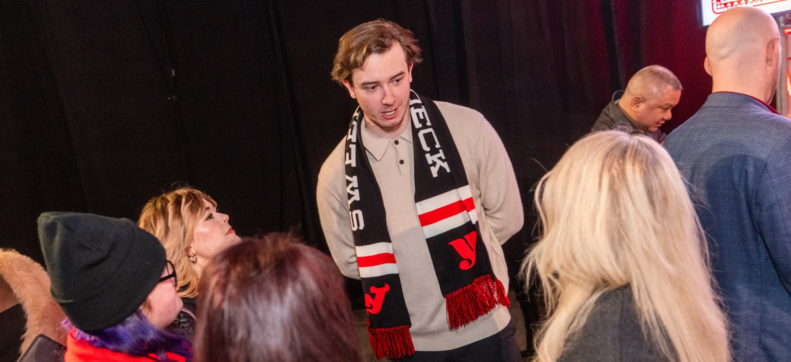 Glass Perspective: Cody Glass Attends Devils Sweep the Deck Gala